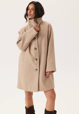 Slfvinni Wool Blend Coat