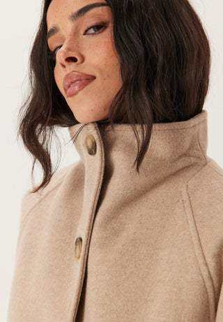 Slfvinni Wool Blend Coat