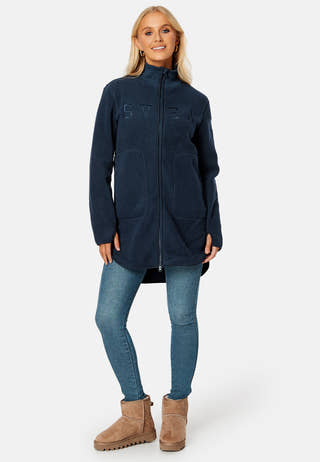 Long Pile Zip Sweat