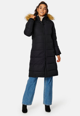 Long Slim Padded Parka