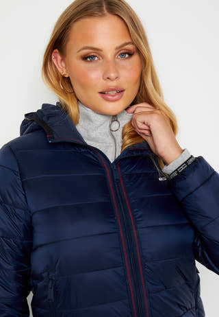 Quilted Hooded Jacket