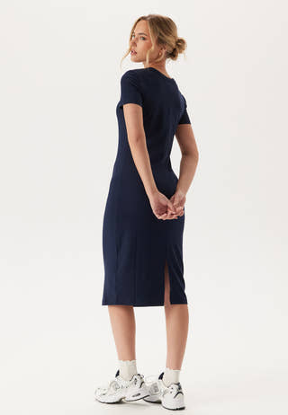 Tjw Rib Bodycon Midi Dress