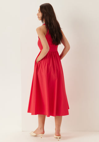 Tjw Rib Poplin Tank Dress Ext