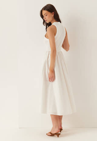 Tjw Rib Poplin Tank Dress Ext