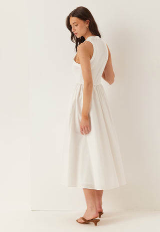 Tjw Rib Poplin Tank Dress Ext