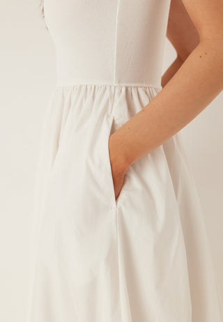 Tjw Rib Poplin Tank Dress Ext