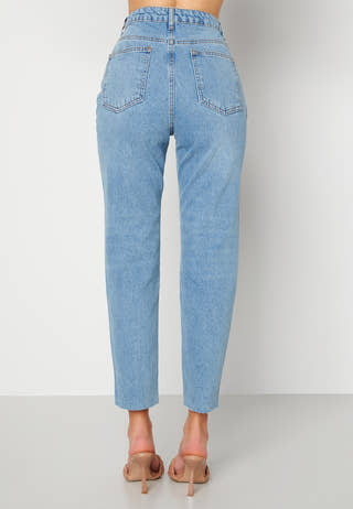 Eco Cotton High Waist Jeans