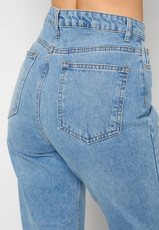 Eco Cotton High Waist Jeans