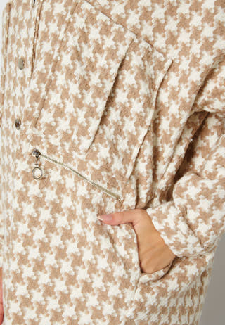 Laura Check Coat