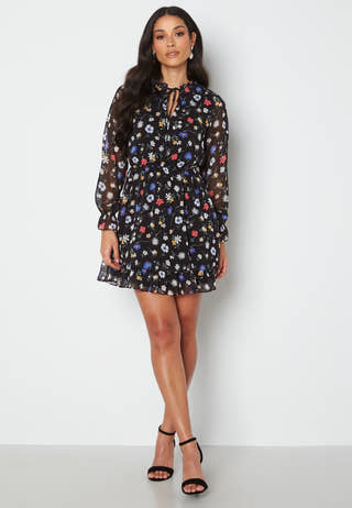 Zarah Printed L/S Dress