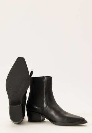 Kelsey Heel Classic Leather Boots
