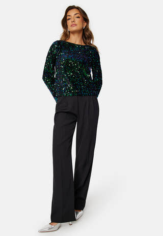 Bella LS Boat Neck Top