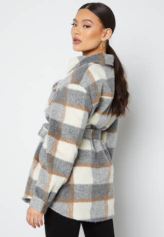 Callyutility Check Wool Jacket