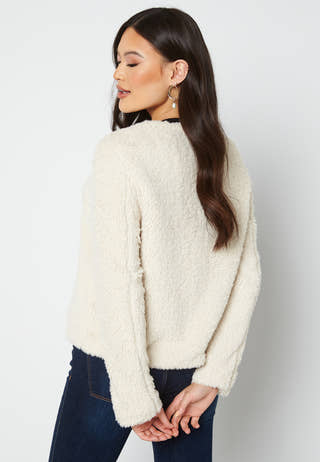 Cozy Amanda short teddy jacket