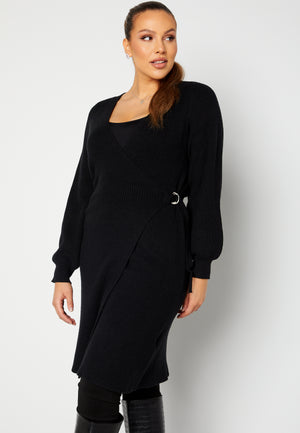 Briahermosa LS Wrap Dress