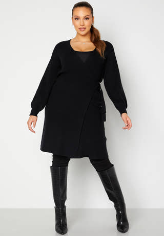 Briahermosa LS Wrap Dress