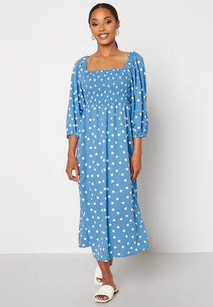 Ginna 3/4 Smock Square Dress