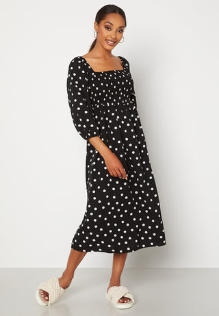 Ginna 3/4 Smock Square Dress