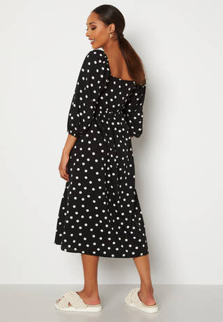 Ginna 3/4 Smock Square Dress