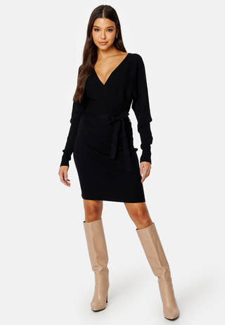 Vmhollyrem LS V-Neck Dress