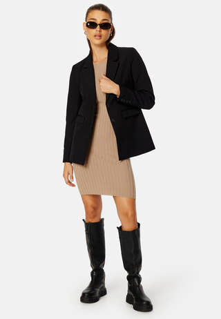 Kiki LS O-Neck Dress