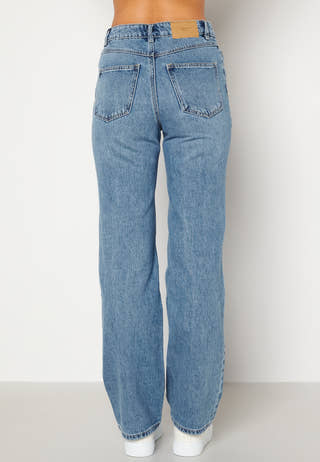 Kithy HR Loose STR Destroy Jeans