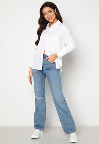Kithy HR Loose STR Destroy Jeans