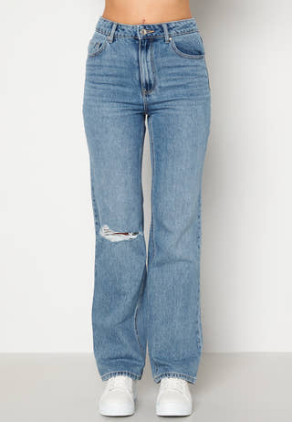 Kithy HR Loose STR Destroy Jeans