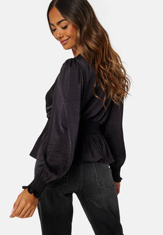 Mary L/S Smock Top