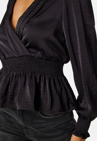 Mary L/S Smock Top