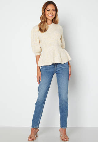 Mette 2/4 Peplum Blouse