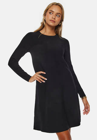 Nancy LS Knit Dress