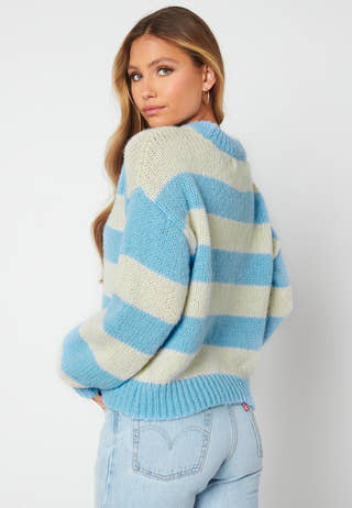 Newwine LS O-Neck Stripe