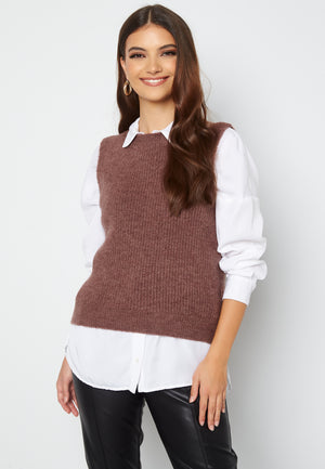 Olina O-Neck Vest