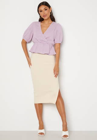 Petrine S/S Wrap Top