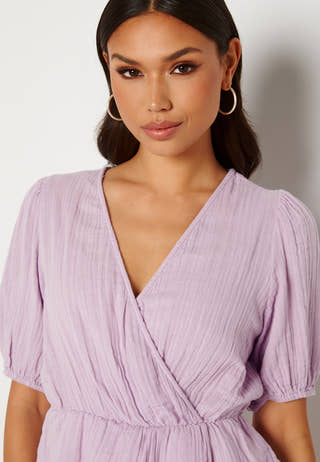 Petrine S/S Wrap Top