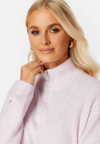 Plaza LS Zipper Blouse GA
