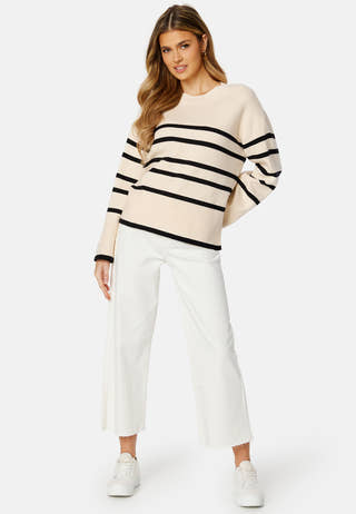 Saba LS O-Neck Stripe Pullover