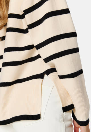 Saba LS O-Neck Stripe Pullover