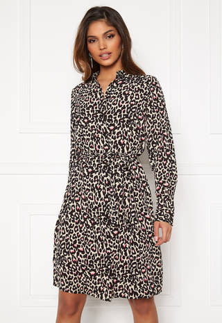 Saga Collar Shirt Dress