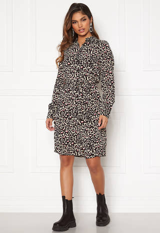 Saga Collar Shirt Dress