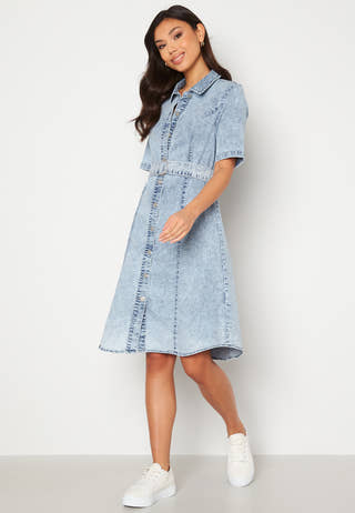 Say BLK Denim Dress