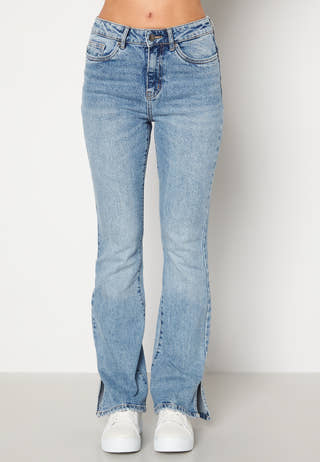Selma HR Flare Slit Jeans
