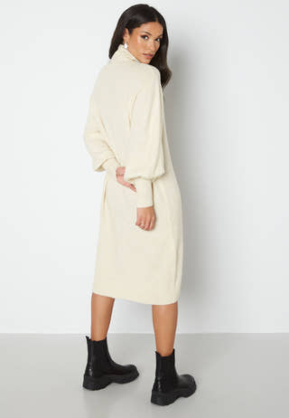 Toka L/S Wrap Neck Dress