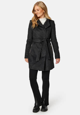Twodope Belt 3/4 wool jacket