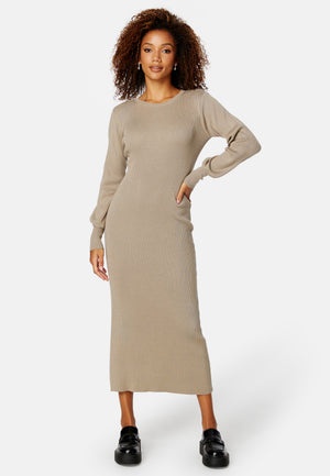 Valor LS O-Neck 7/8 Knit Dress