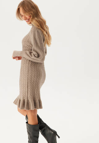 Awvera LS Short Knit Dress
