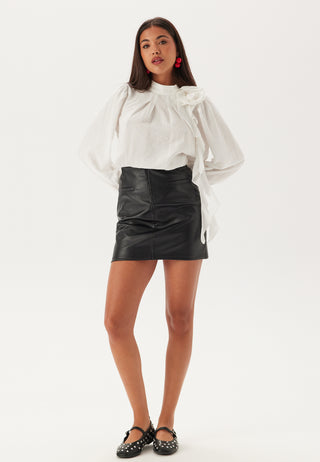 Vmbailey Ls Frill Top Wvn