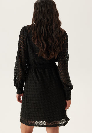 Vmbecca Ls O-neck Lace Dress