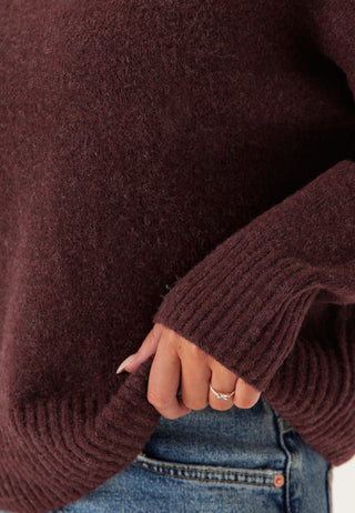 Vmboom Ls O-neck Pullover